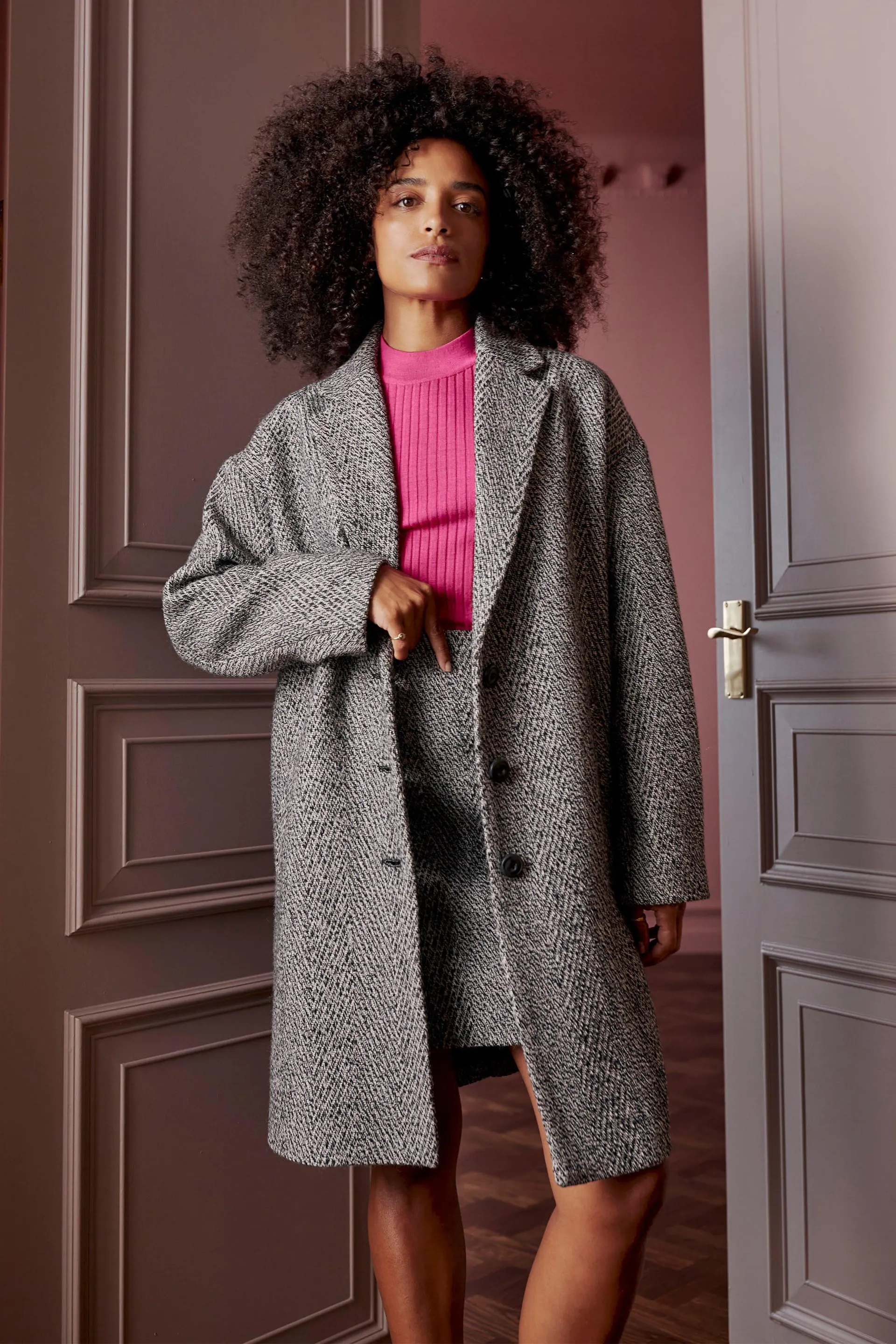 Patricia Textured Coat