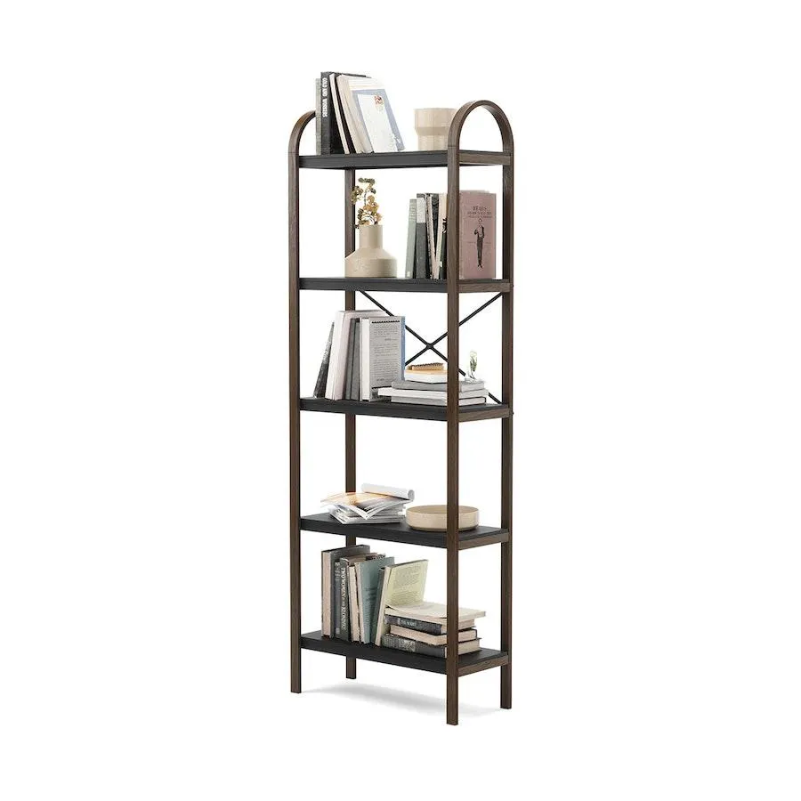 Umbra Bellwood 5 Tier Freestand Shelf Black/Walnut