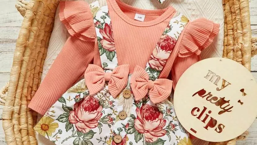 Baby girl Adorable 2 pcs Dress