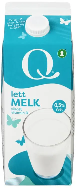 Lettmelk 0,5%