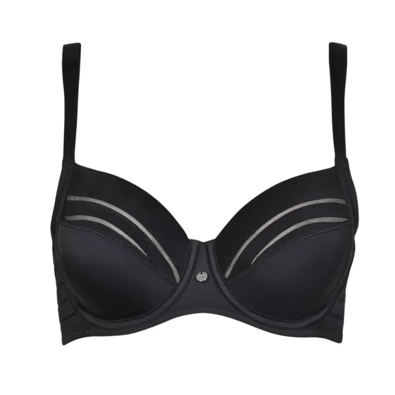 LIS-20147-20148-02 - Reggiseno soft Alegra liscio - nero