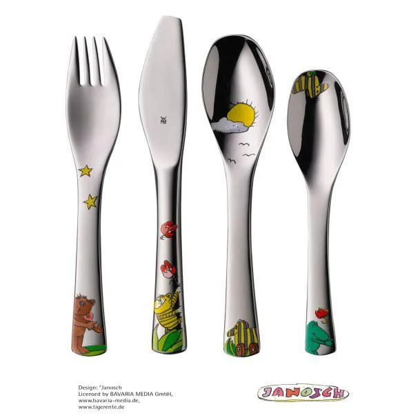 Kinderbesteck-Set Janosch, 4-teilig