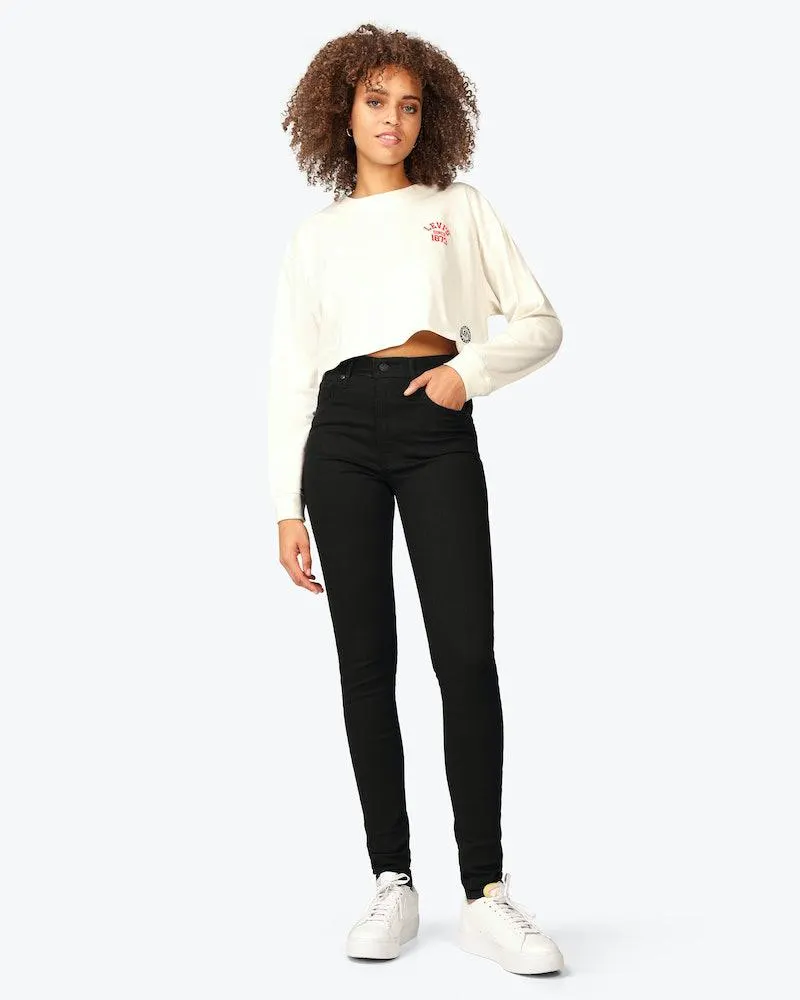 Mile High Super Skinny Svart Jeans