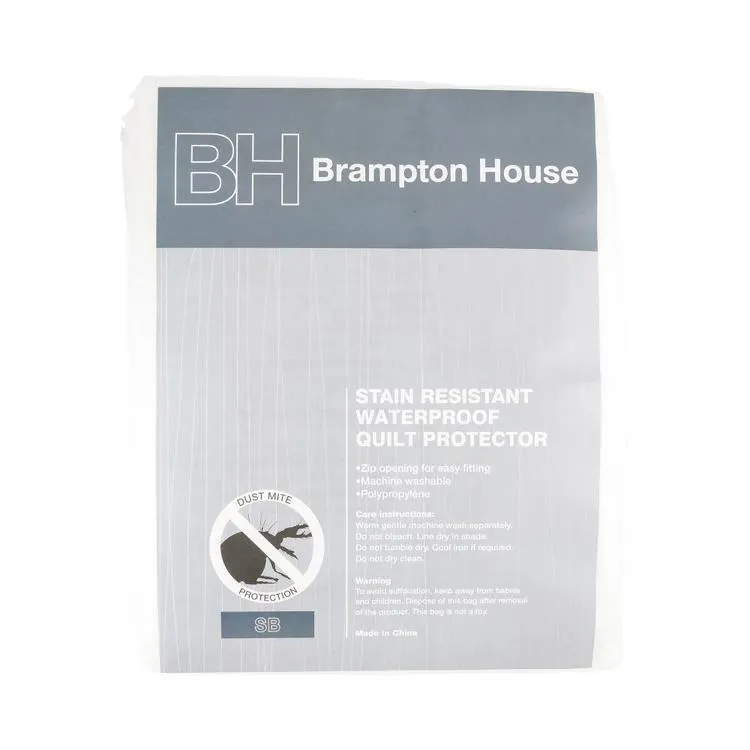Brampton House Waterproof Duvet Inner Protector White