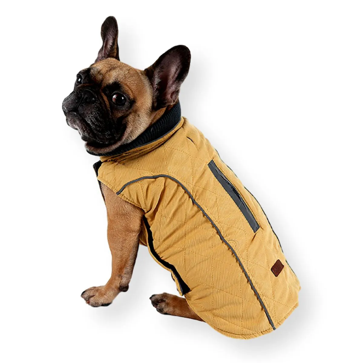 Oneroa Padded Dog Vest Mustard