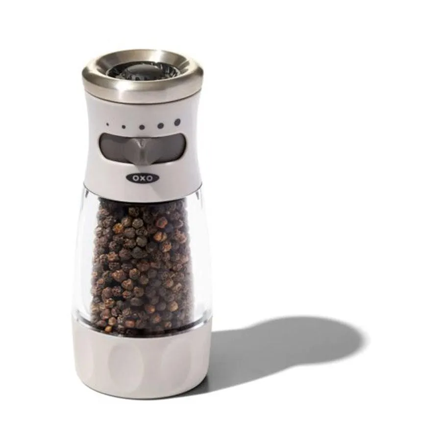 OXO Good Grips Mess-Free Pepper Grinder Stainless Steel