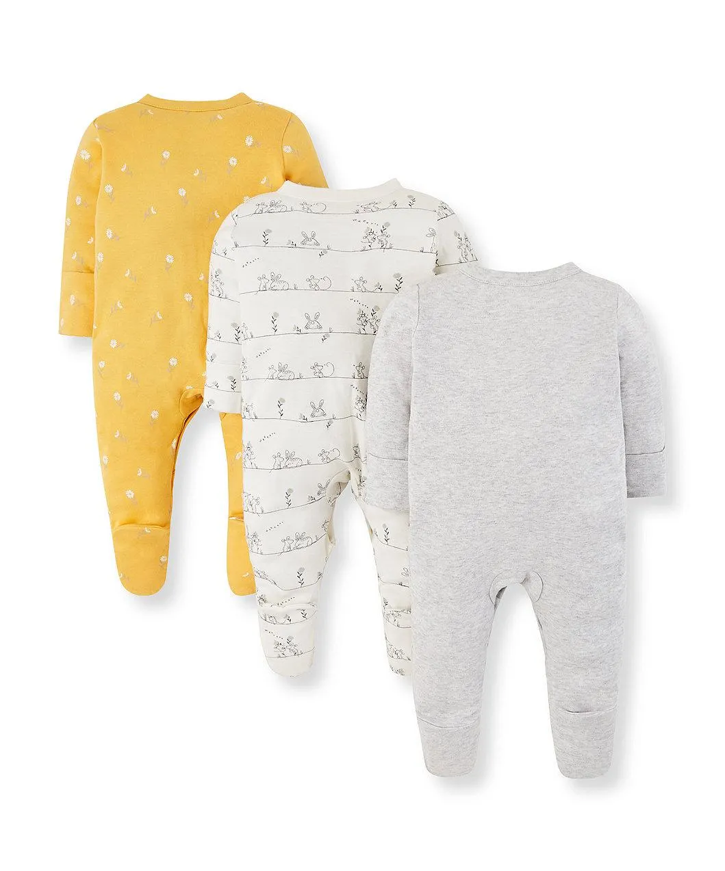 φορμάκια με μαργαρίτες και ποντικάκια - σετ των 3