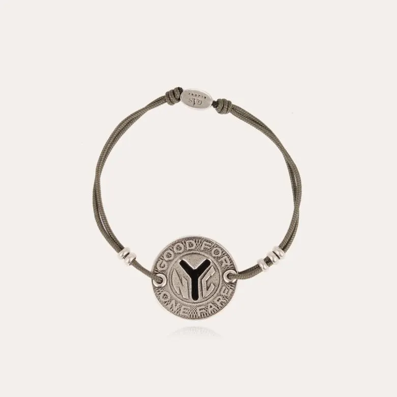 Token men bracelet silver