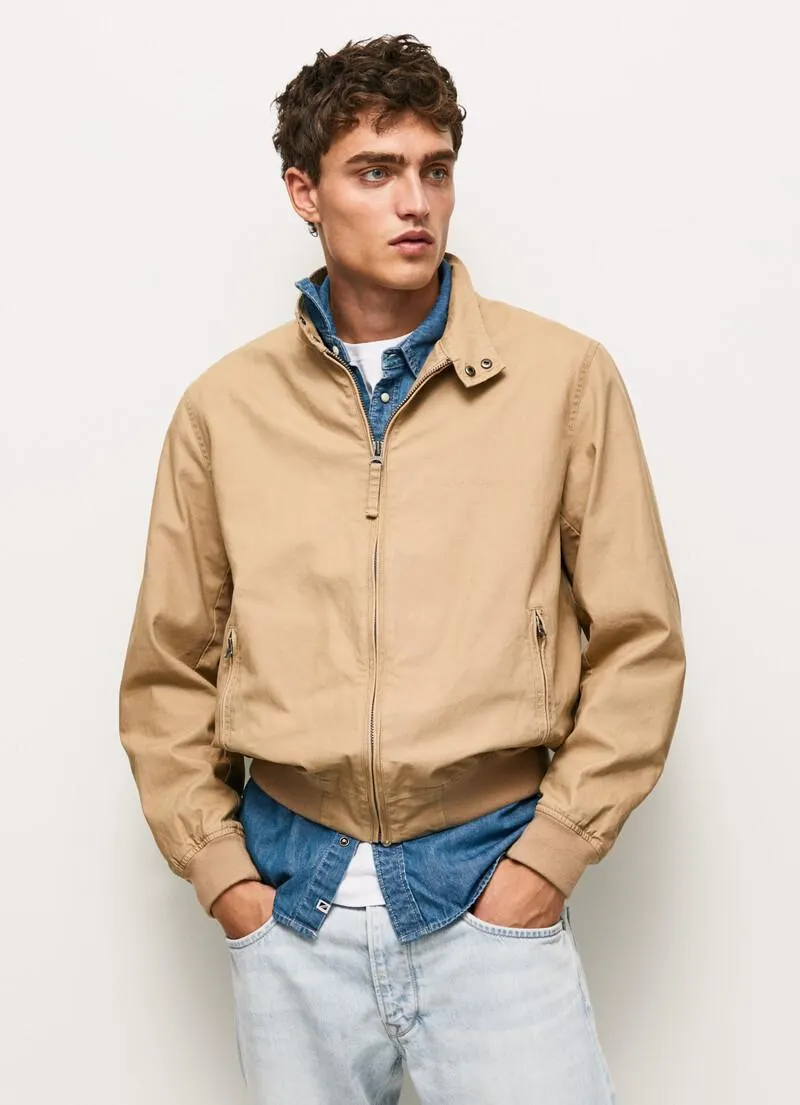 CHAQUETA HARRINGTON ALGODÓN