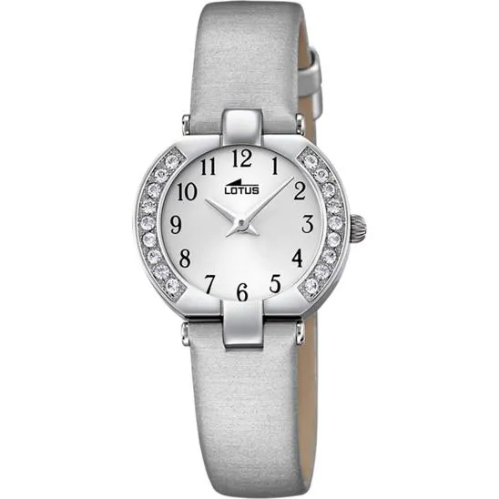 RELOJ INFANTIL LOTUS CON ESFERA PLATEADA 15129/B