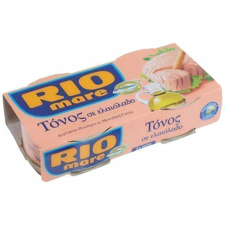 Rio Mare Τόνος Σε Ελαιόλαδο 2x160gr