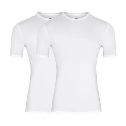 Dovre 2pk. T-skjorte i bambus med rund hals