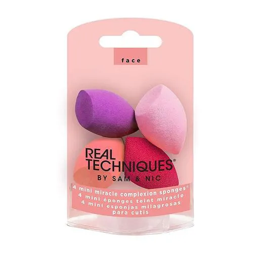 Real Techniques Mini Miracle Sponge - Set Of 4