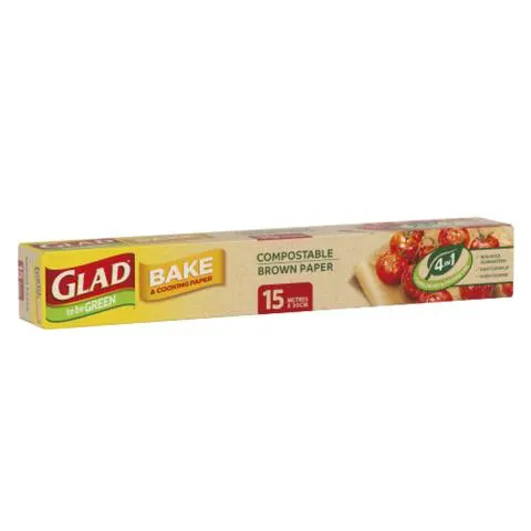 Glad to be Green Compostable Bake Paper 15m