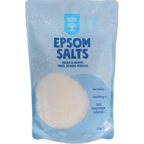 Chantal Organic Epsom Salts 1.5Kg