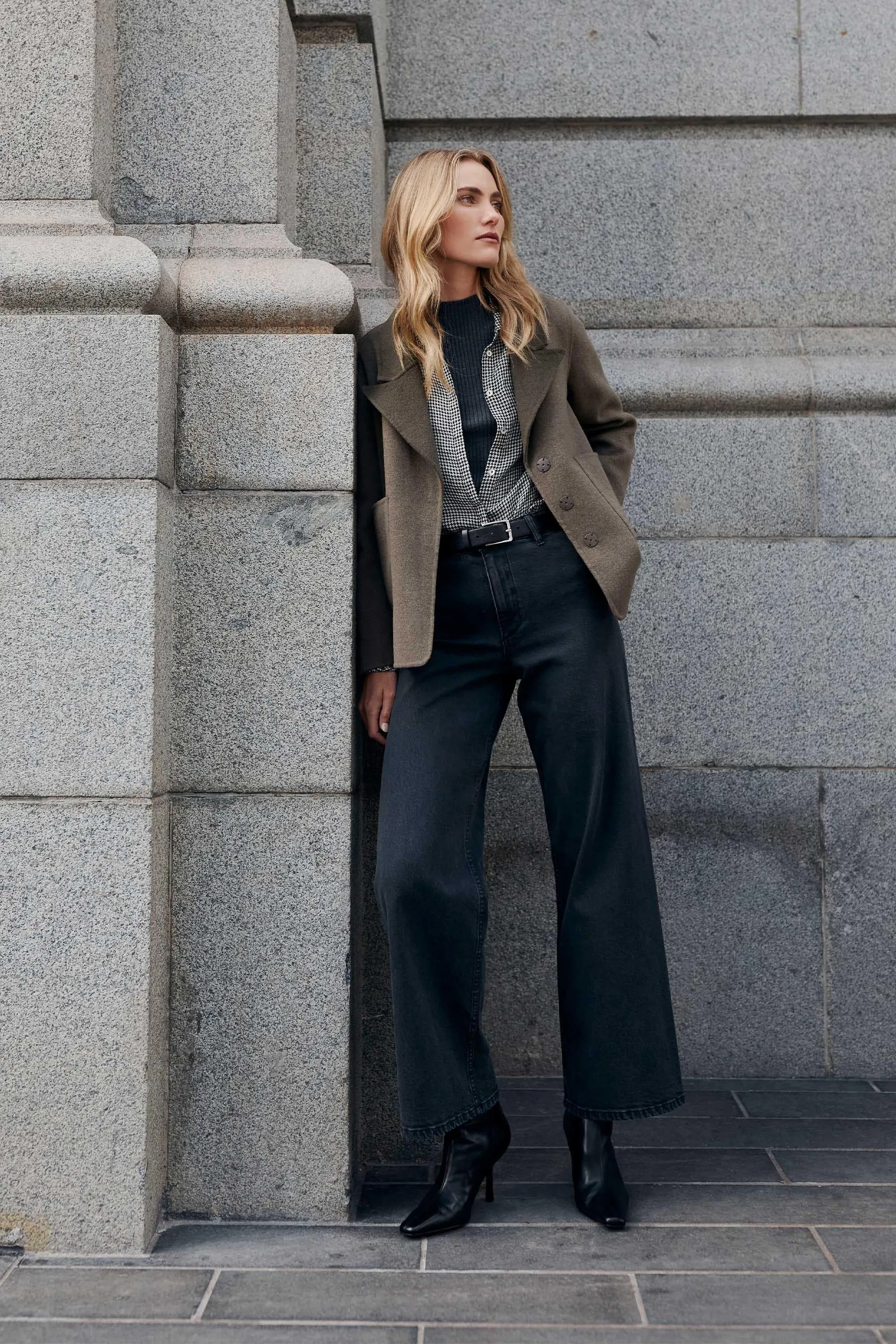 The Organic Wide Leg Jean