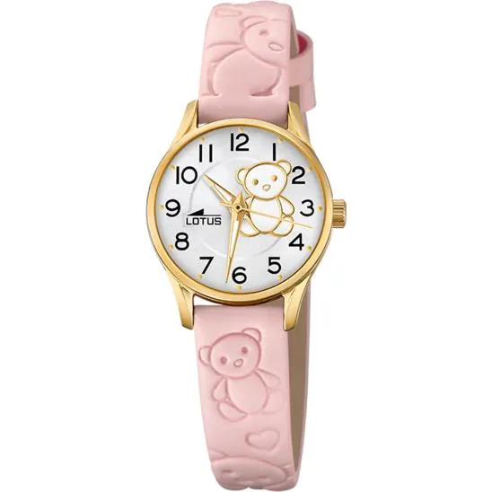 RELOJ INFANTIL LOTUS JUNIOR CON ESFERA PLATEADA 18574/G