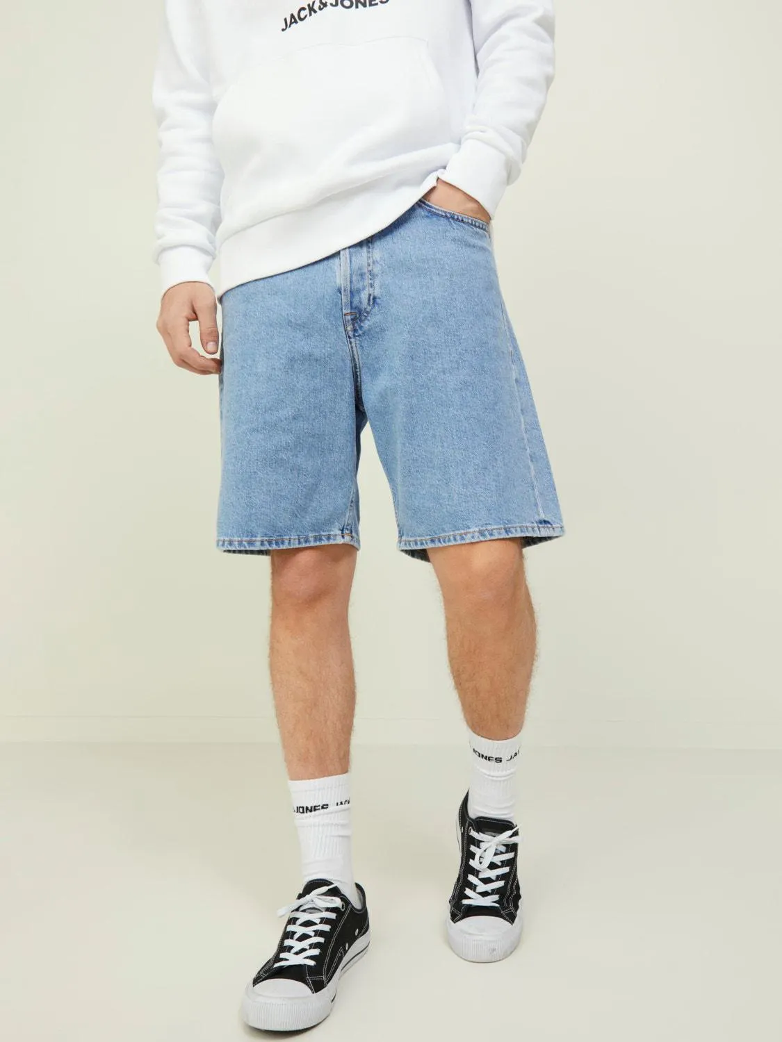 Loose fit Denimshorts