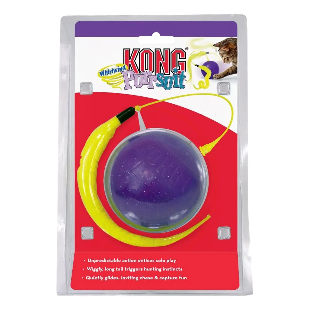 Kong Whirlwind Purrsuit Solo Play Cat Toy