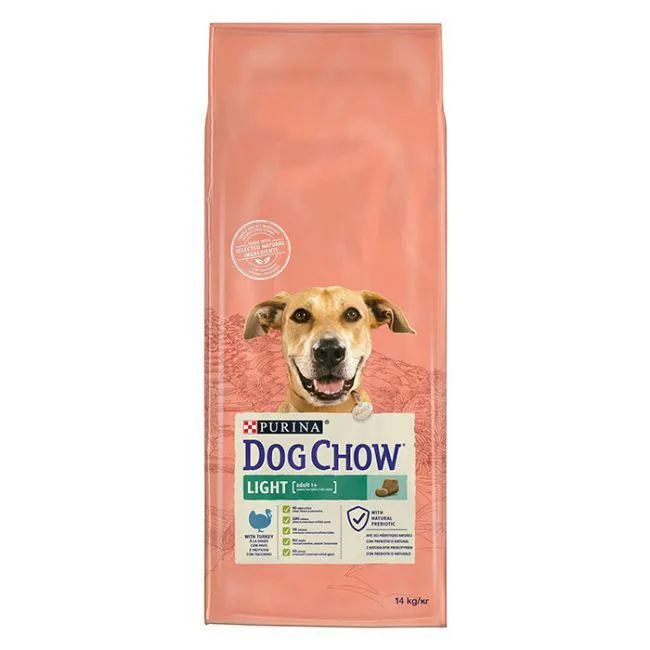 Purina Dog Chow Light Με Γαλοπούλα 14Kg