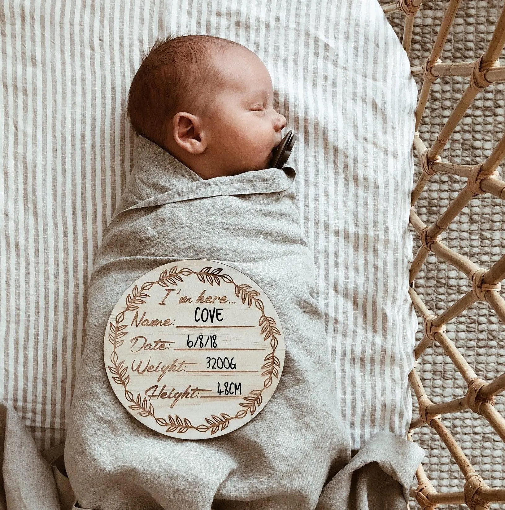 Announcement Plaque - I'm Here