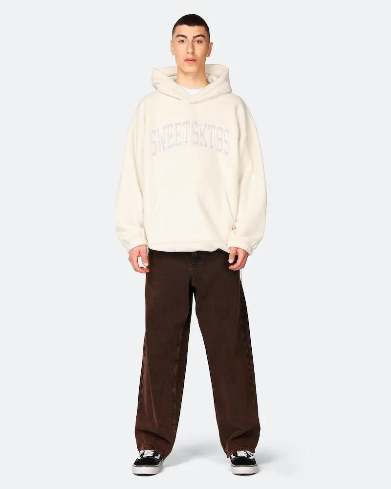 Polar fleece hettegenser