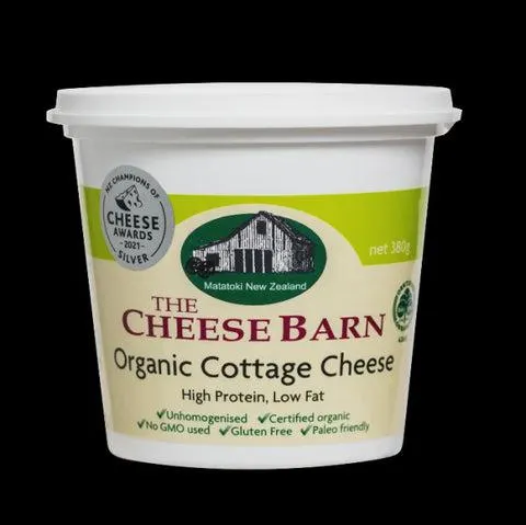 Cheese Barn Org Cottage Cheese 380G