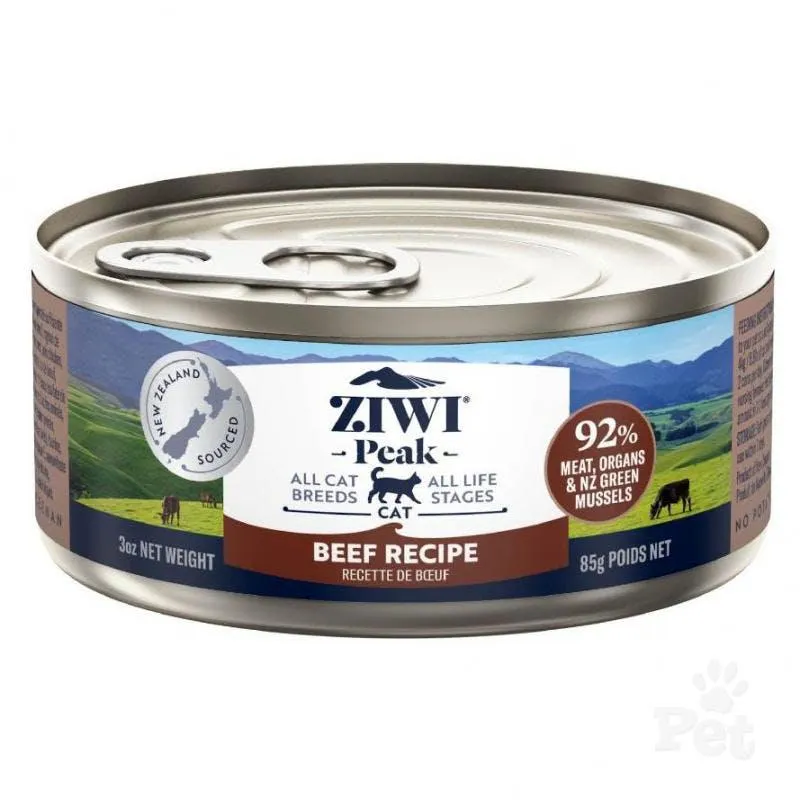 Ziwi Peak Beef Wet Cat Food