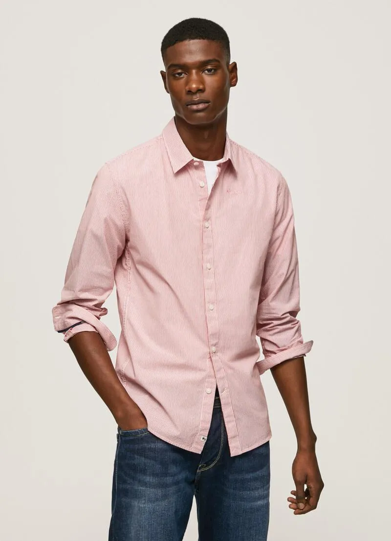 CAMISA POPELÍN PERCY RAYAS BENGALA