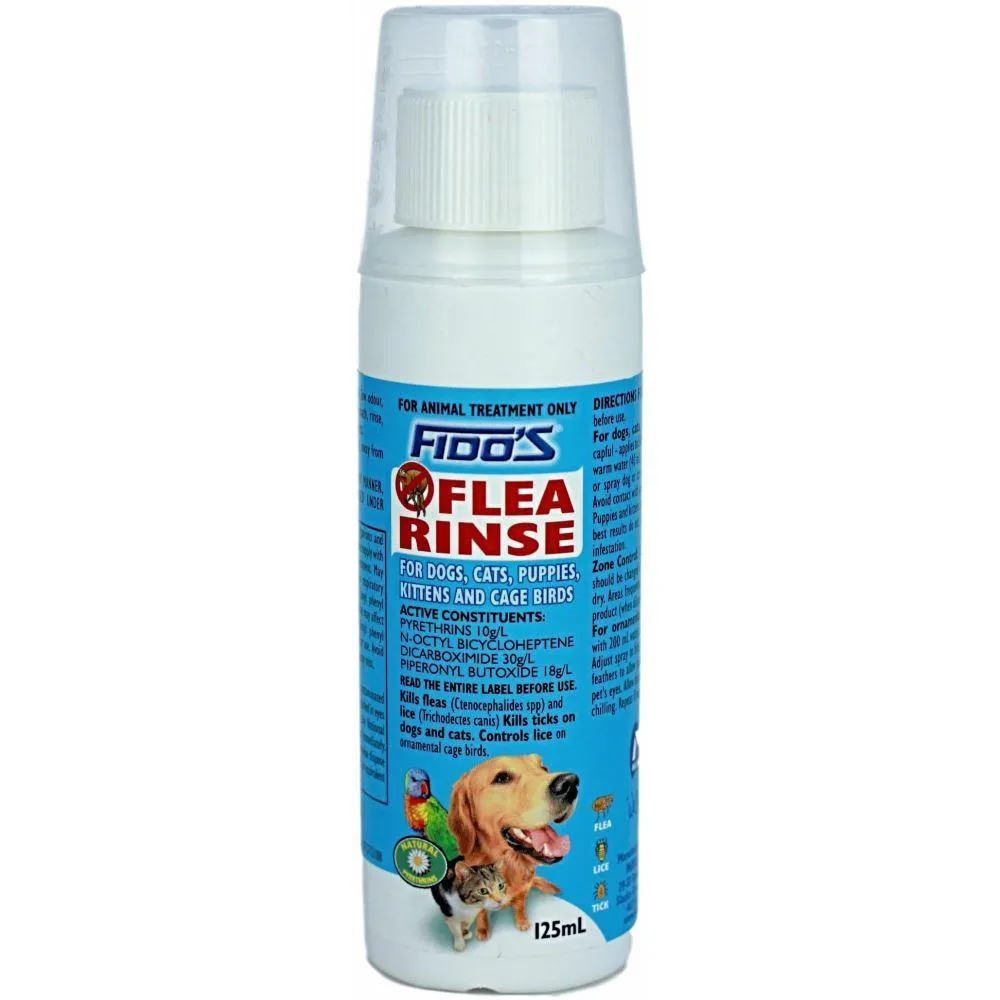 Fido's Flea Rinse Concentrate 125ml 125ml