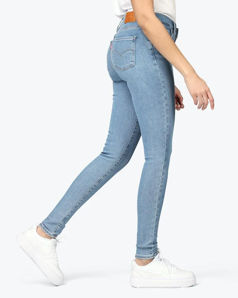 720™ High Rise Super Skinny Lys Blå Jeans
