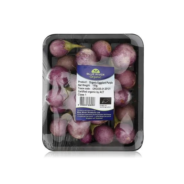Organic purple eggplant 150g