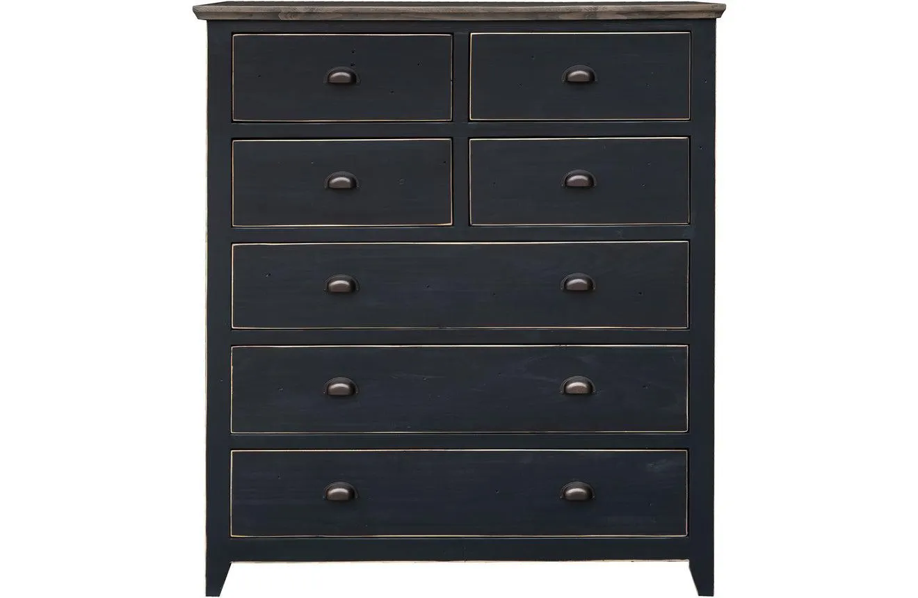 Brittany 7 Drawer Tallboy