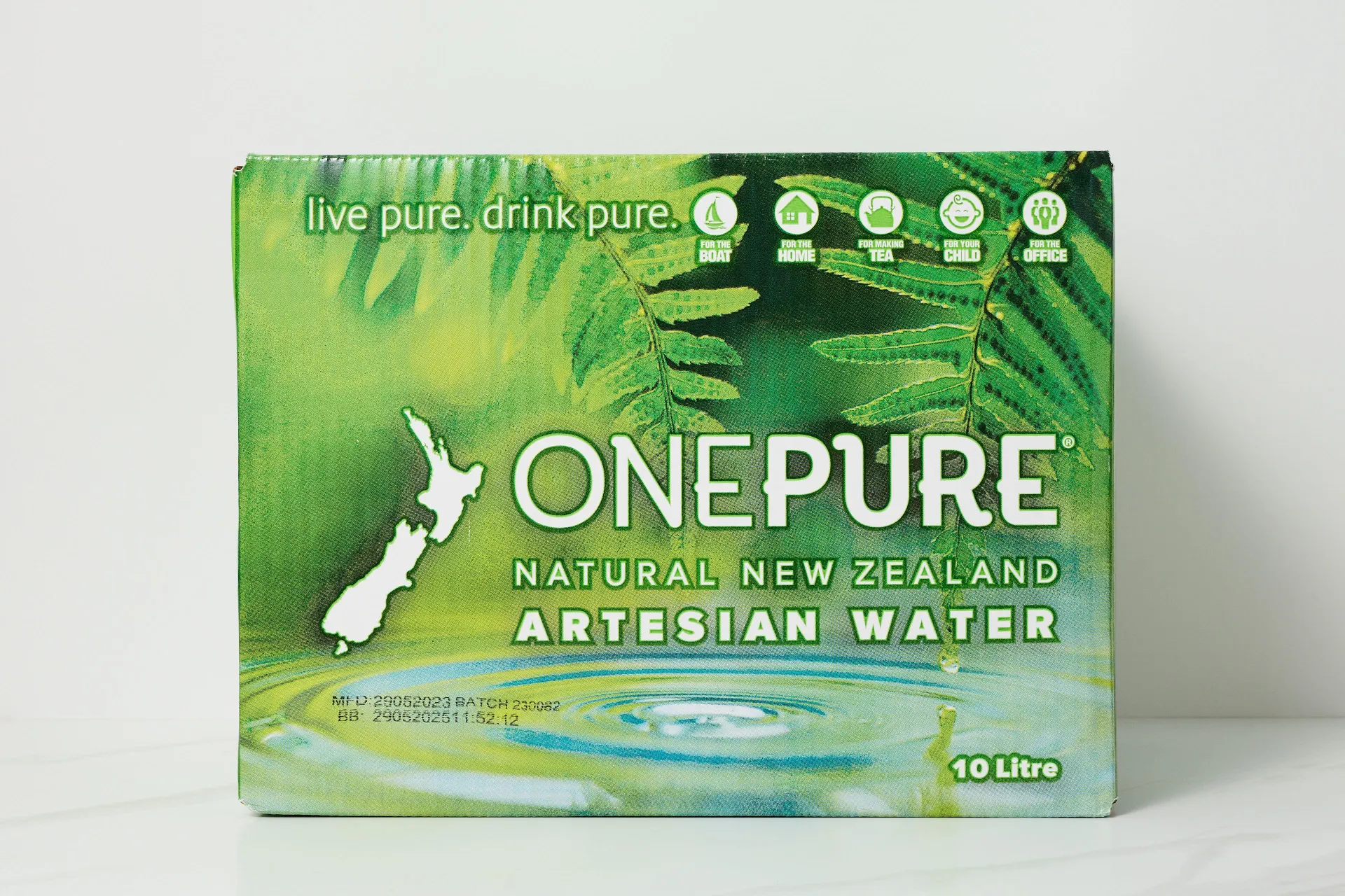 OnePure Artesian Water Still Bag in Box 10L
