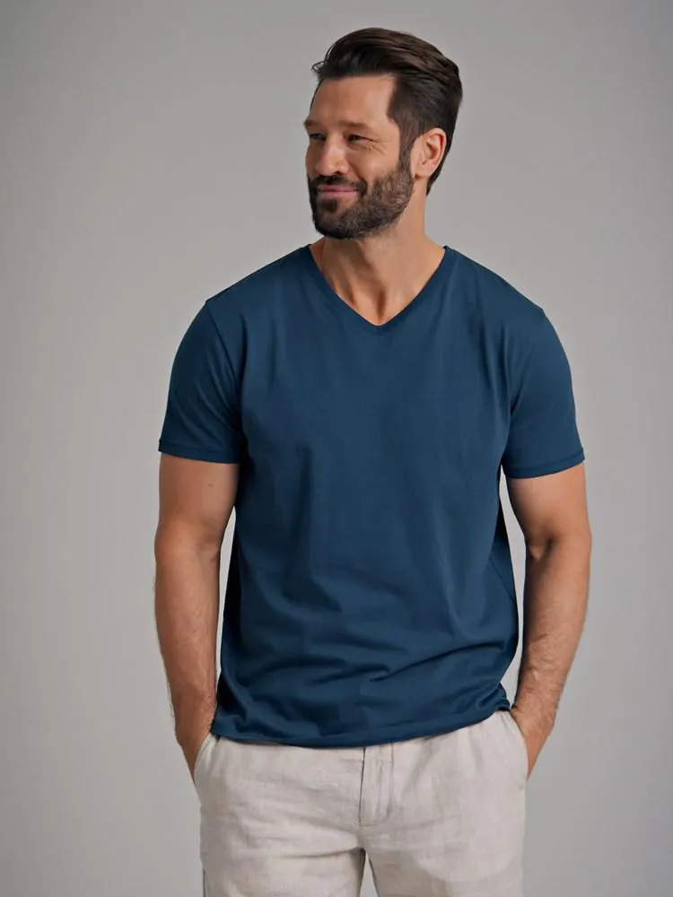 Rizzo v-hals t-skjorte