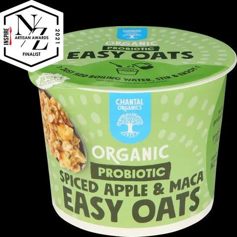 Chantal Organic Easy Oats Apple 65G