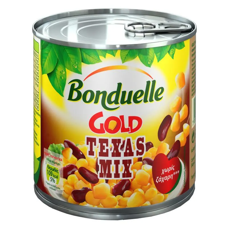 BONDUELLE Gold Καλαμπόκι Texas Mix 340gr