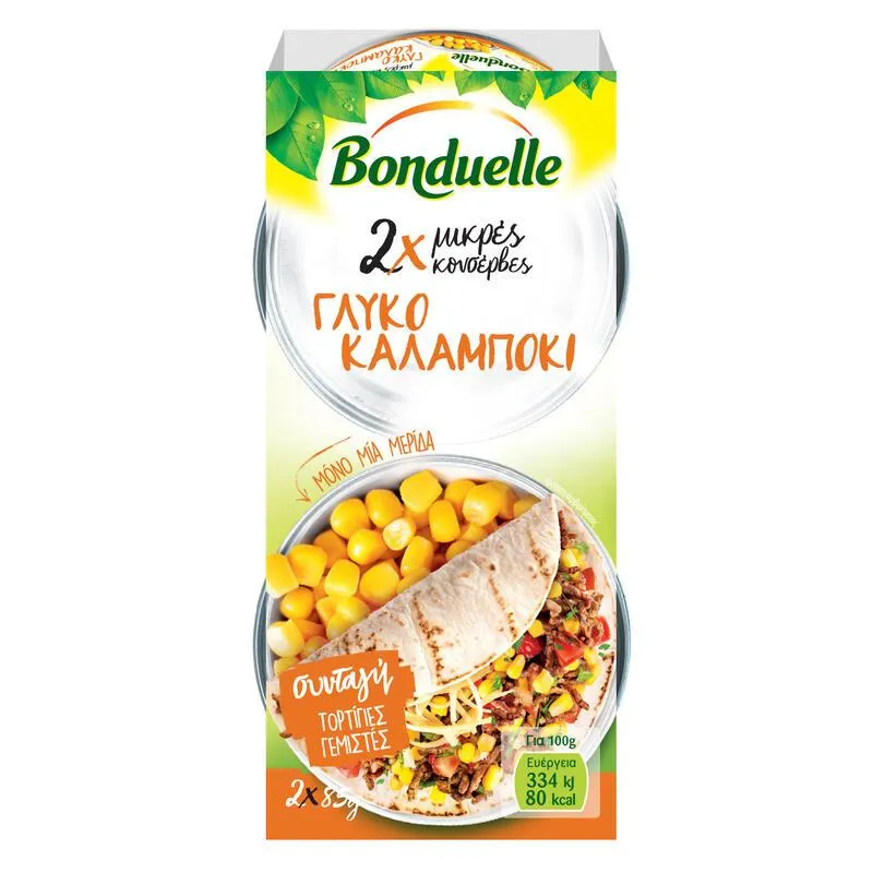 BONDUELLE Γλυκό Καλαμπόκι 2x85gr
