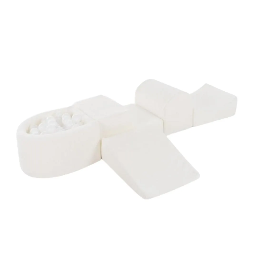 Boucle Soft Play Set with Mini Ball Pit - 50 Balls