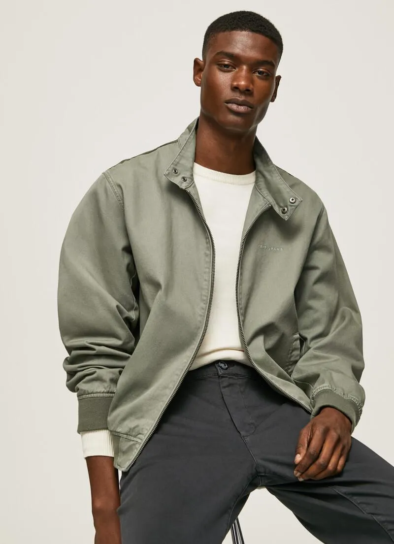 CHAQUETA HARRINGTON ALGODÓN