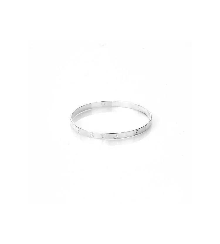 Stolen Girlfriends Club Stolen Silver Bangle