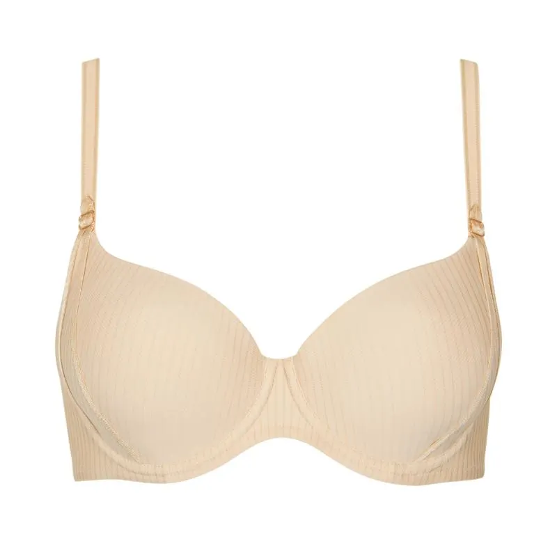 LIS-20325-VK - Reggiseno Laura preformato liscio con ferretto - crema alla vaniglia