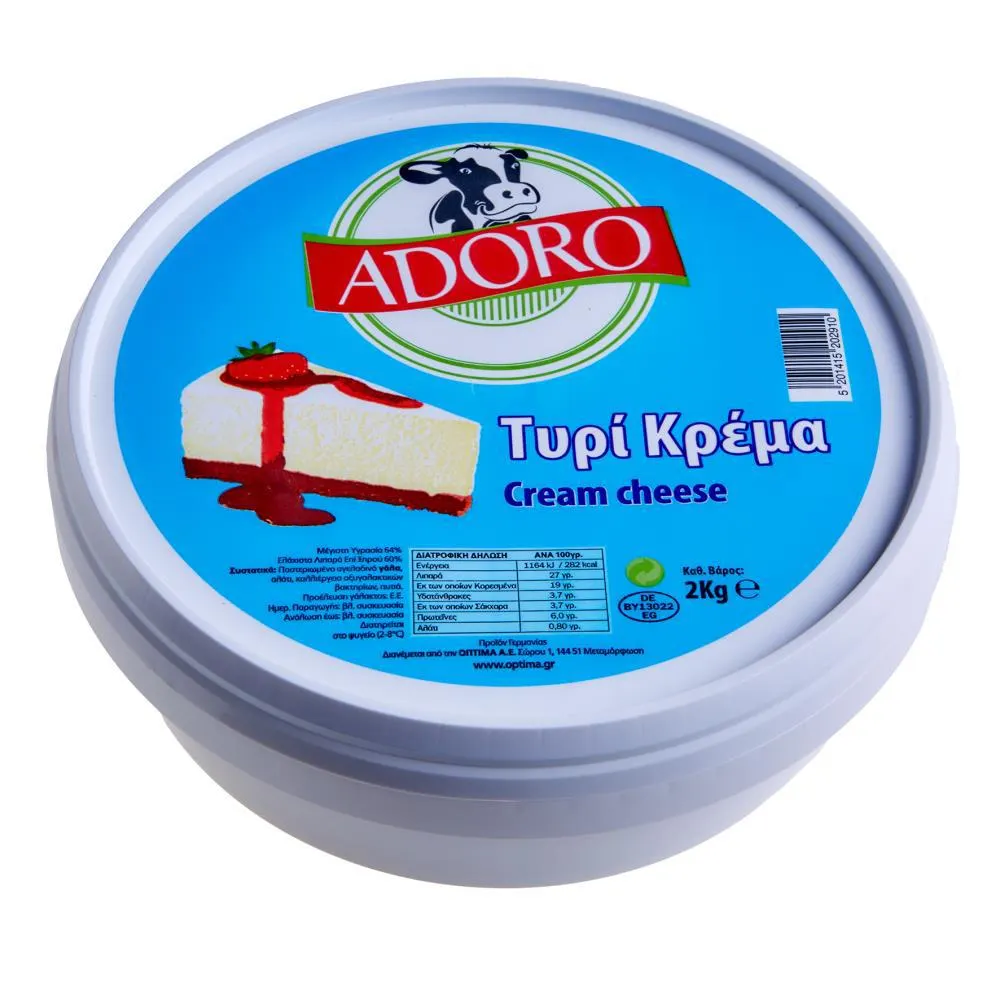 Adoro Τυρί Κρέμα 2Kg
