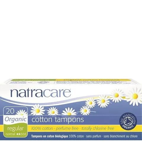 Natracare Organic Super Cottons Tampons 20s