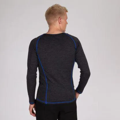 Safa Trøye med kontrastsøm i ull/tencel