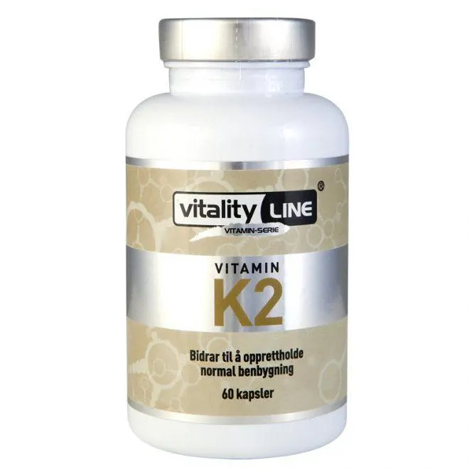 Vitality Line vitamin K2 60 kapsler