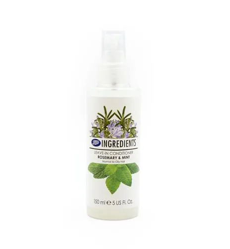 Boots Ingredients Leave-In Conditioner Rose & Mint 150ml
