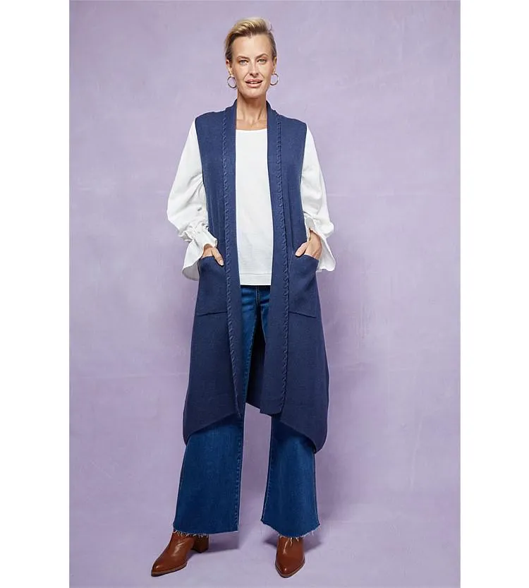 Isle of Mine Ines Longline Vest