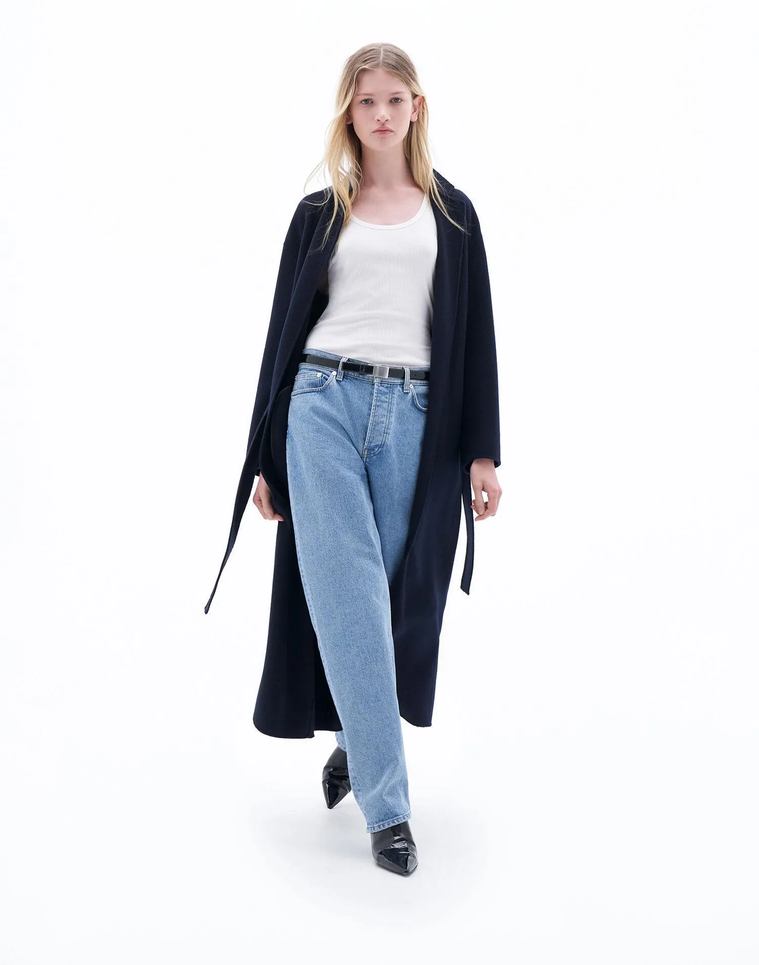 Alexa Coat Navy