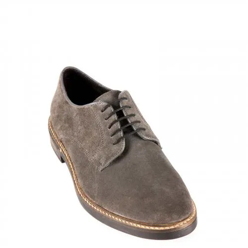 Γκρι δερμάτινο ανδρικό Oxford UV509-M15